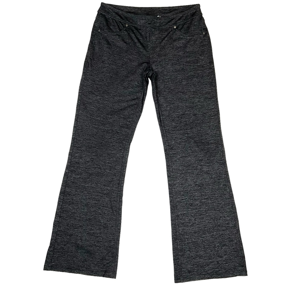 Athleta Women’s Bettona Classic Yoga Pant Dark Gray Boot Cut Flare Leg S…